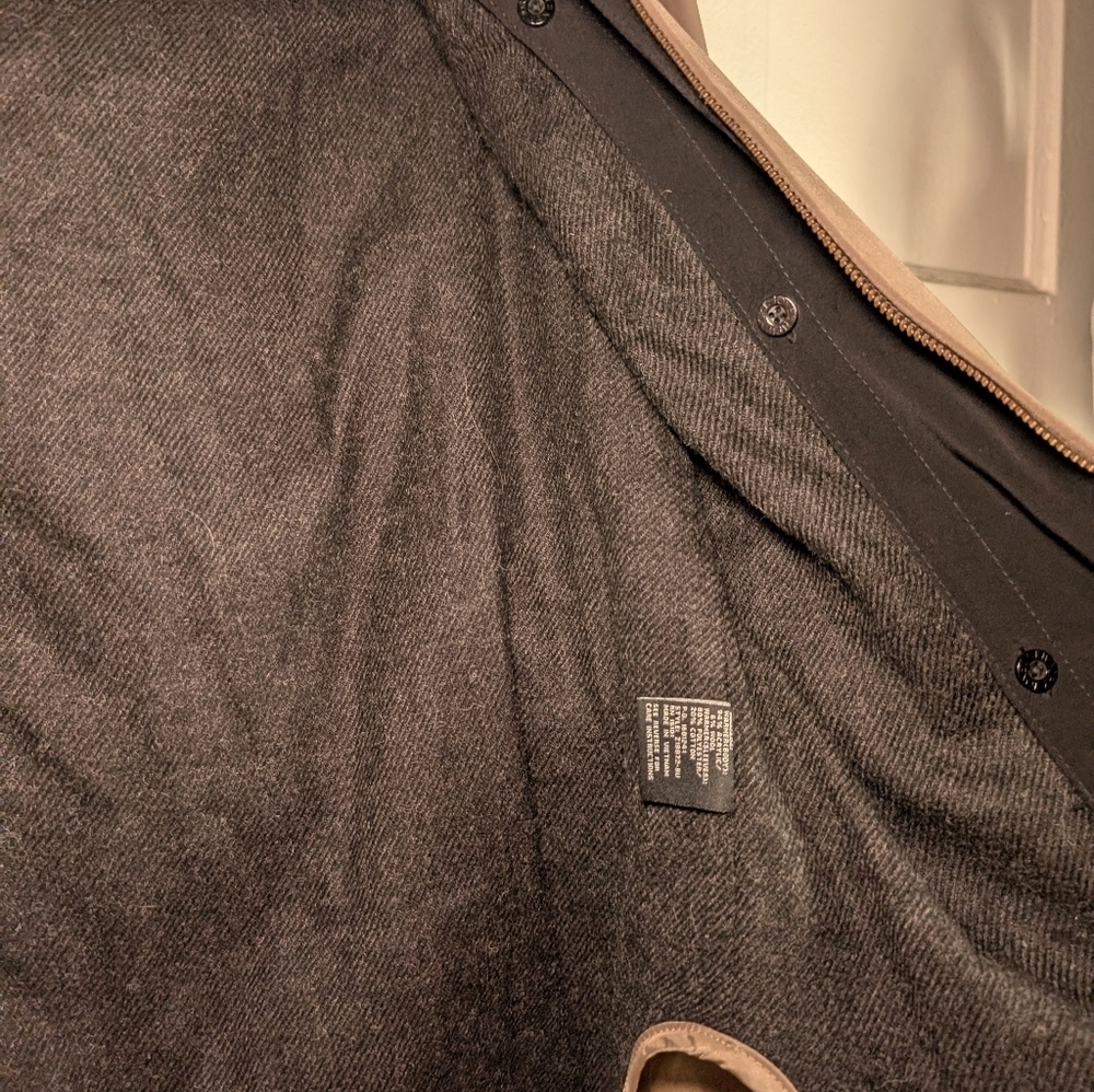 Jones NY Taupe Utility Jacket with Adjustable Fit - Picture 6 of 8